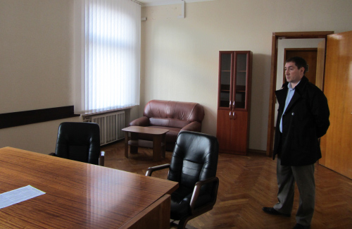 Колишній кабінет Віктора Шадчнєва