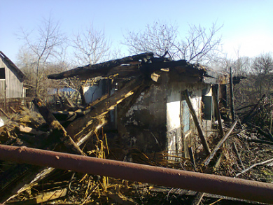 У селі Василівка під Полтавою спалахнули 5 будинків