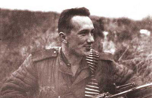 Фронтове фото, радянського солдата, а пізніше актора, Олексія Смірнова