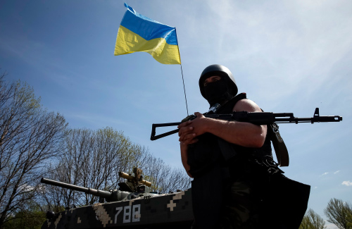 Українські військові на Південному-сході України