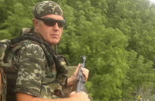 Сергій Бульбаха, командир взводу у зоні АТО