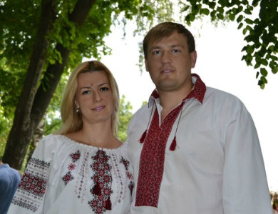 Анна Шавиро з чоловіком Юрієм