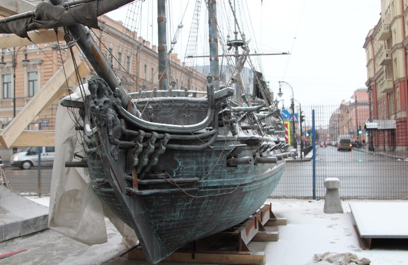 Памятник линейному кораблю «Полтава»