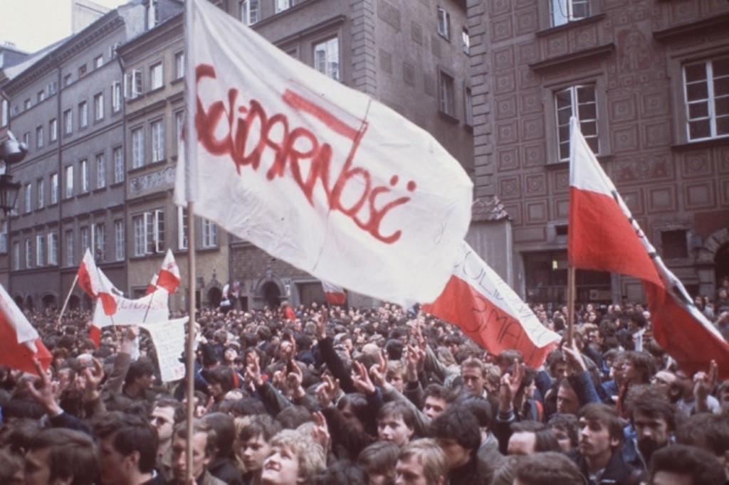 Демонстрація "Солідарності" у Варшаві, травень 1982 рік (фото – Associated Press)