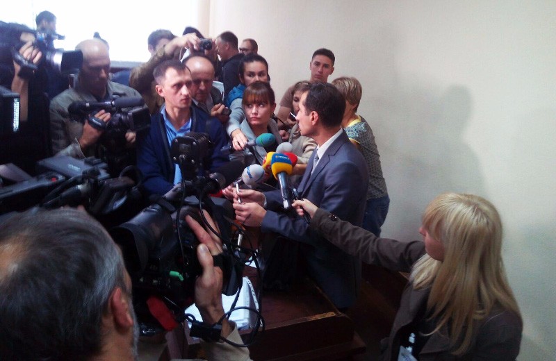 Прокурор Александр Ганилов дает интервью