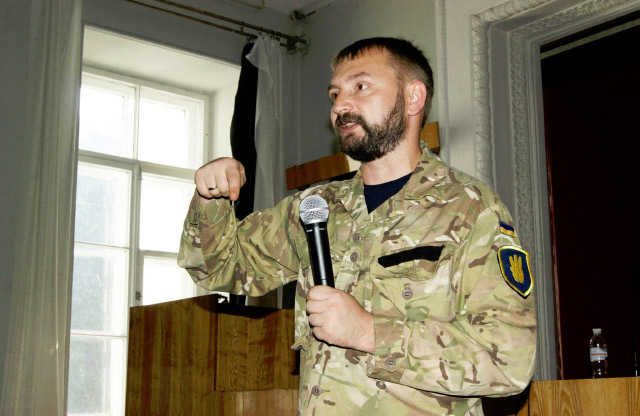 Анатолій Ханко, голова фракції ВО «Свобода» в Полтавській облраді