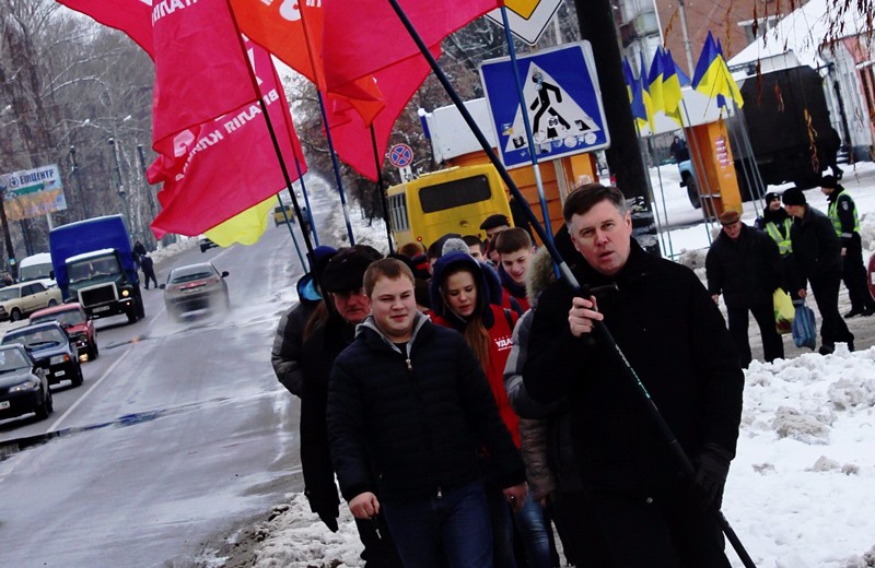 Слева — Евгений Руденко, заместитель председателя Миргородской городской организации партии «УДАР»