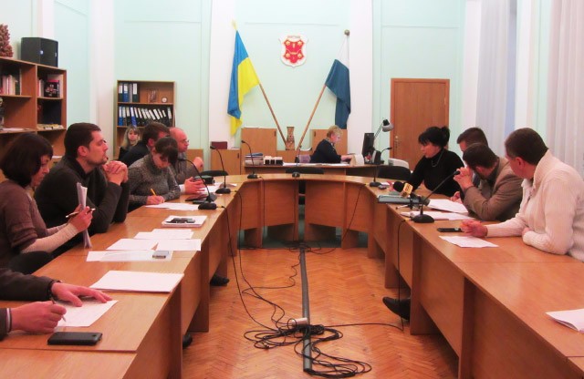 Нарада між представниками фракцій в Полтавській міській раді
