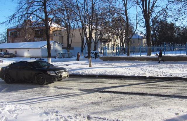 Відремонтована частина дороги на вул. Чорновола