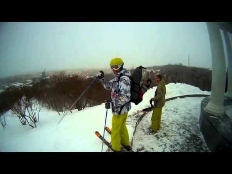 На лыжах с Белой Беседки  19 01 16