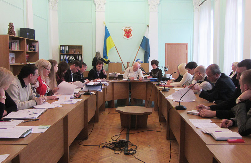 Засідання «бюджетної» депкомісії Полтавської міськради