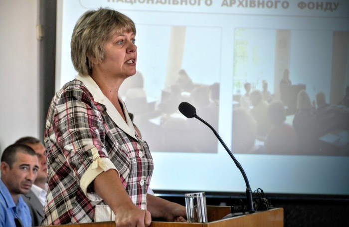 Валентина Гудим, директор Державного архіву у Полтавській області