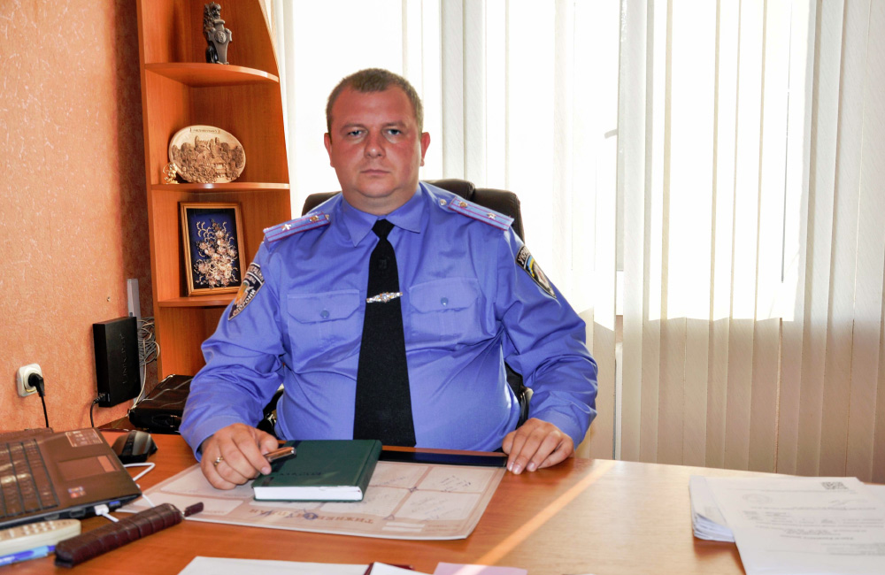 Сергій Запорожець, в.о. начальника Управління поліції охорони в Полтавській області