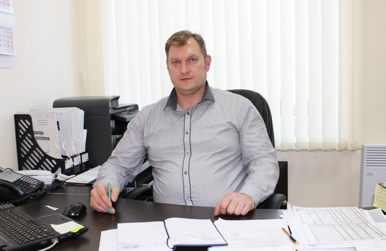 Євген Забишний, головний інженер «Полтававодоканалу»