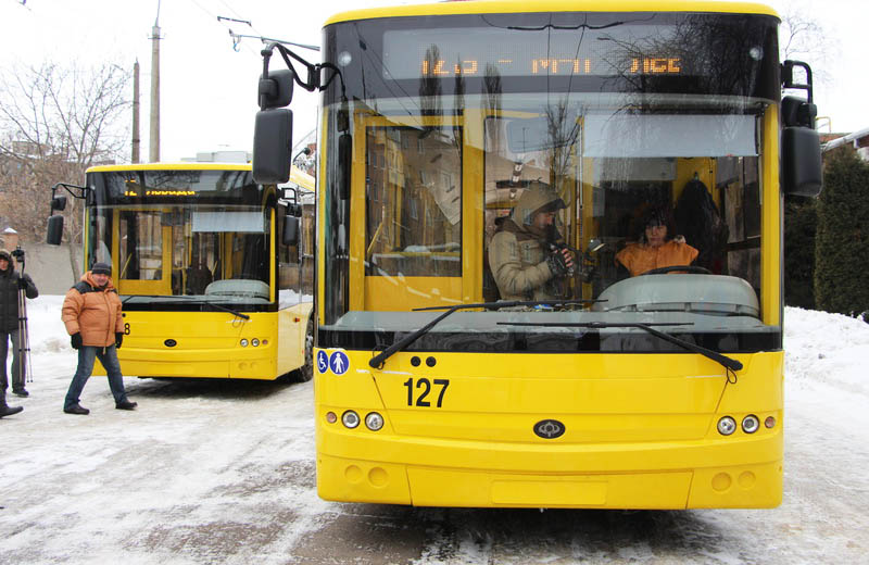 Нові тролейбуси готові до виїзду