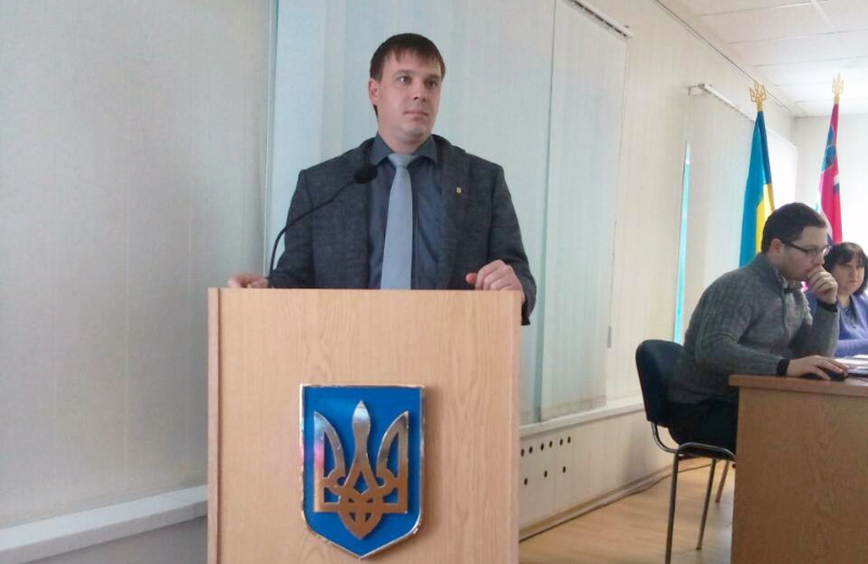Євген Алєксєєв, голова фракції СДП в Лубенській міській раді