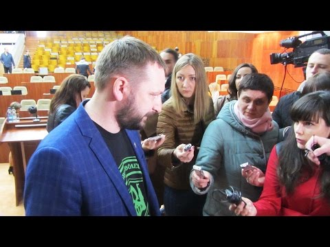 Анатолій Ханко про відсутність кворуму на пленарному засідання облради (2017.03.21)