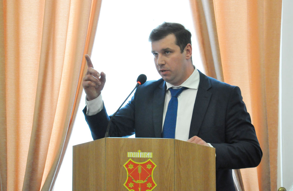 Олександр Шамота, голова фракції СДП в Полтавській міськраді
