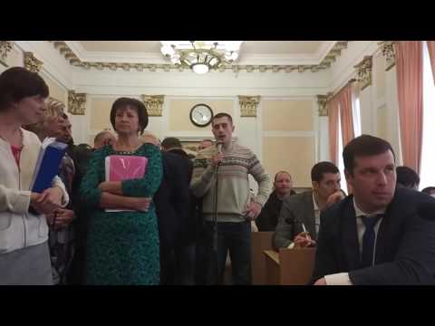 Виступ активіста Євгенія Мавлетбаєва на сесії міськради (2017.03.24, Полтава)