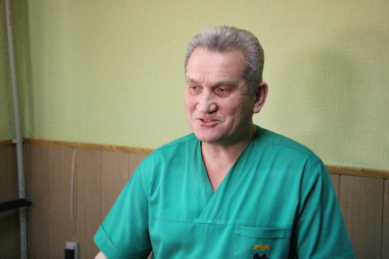 Завідуючий гінекологічним відділенням 5-ї міської клінічної лікарні Юрій Сапегін