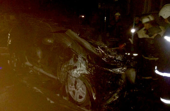 BMW X5 після пожежі