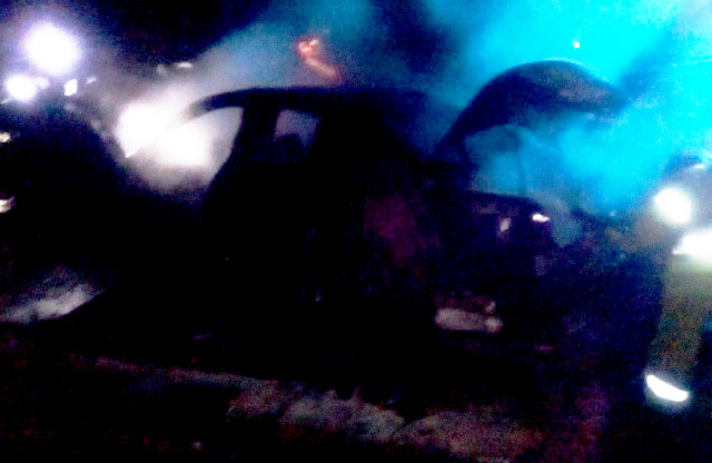 BMW M5 після пожежі