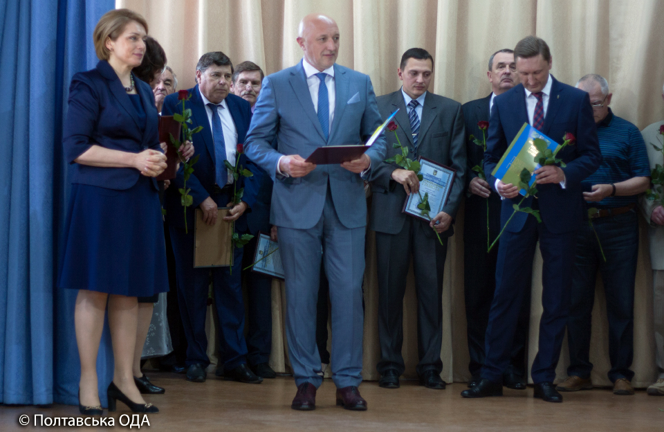 Лілія Гриневич та  Валерій Головко вручили нагороди колективу університету