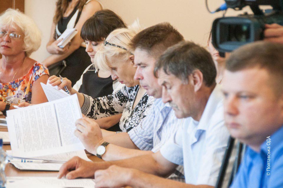 Засідання обласної Координаційної ради з моніторингу реалізації проету