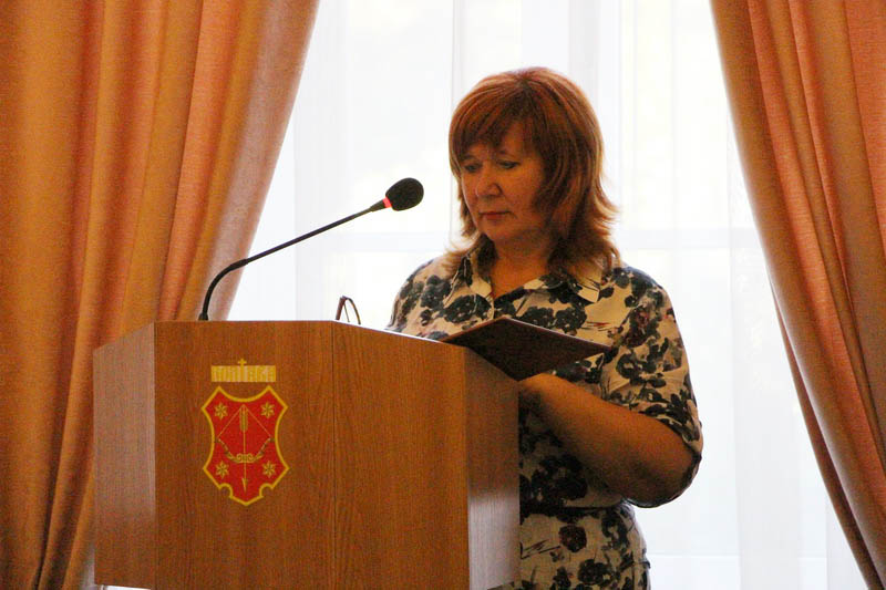 Начальник управління соціального розвитку Наталія Бондаренко