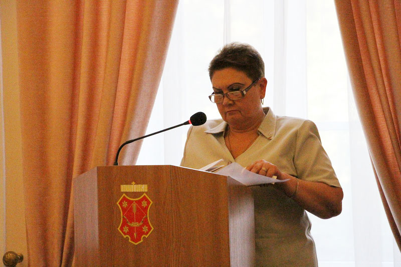 Перший заступник начальника управління освіти Ірина Надіна