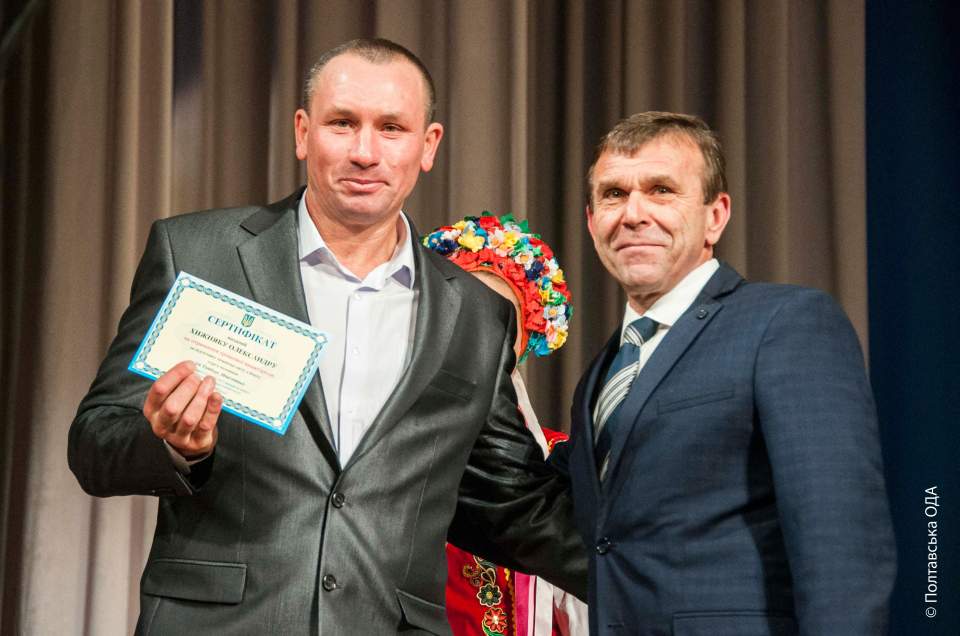 Нагородження Заслуженого тренера України з боксу Олександра Хижняка