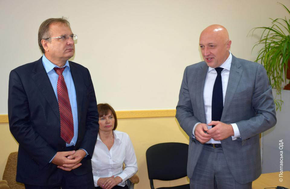Голова Полтавської ОДА висловив вдячність працівникам банку та його директору