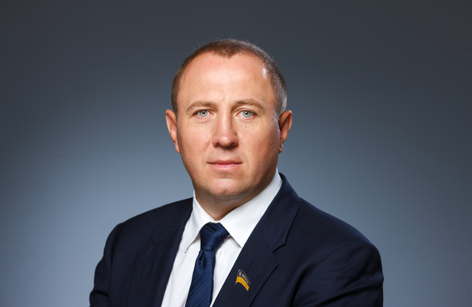 Олег Сазонов, голова Регіональної організації «Опозиційного блоку» в Полтавській області