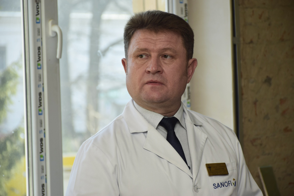 Головний лікар Полтавської обласної лікарні Григорій Оксак