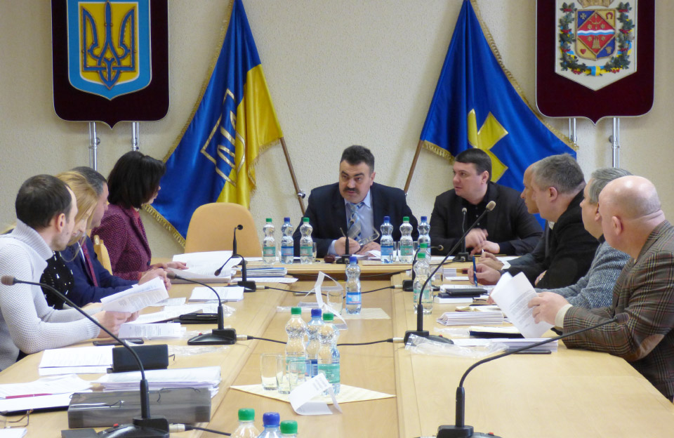 Засідання постійної комісії Полтавської облради з питань бюджету та управління майном