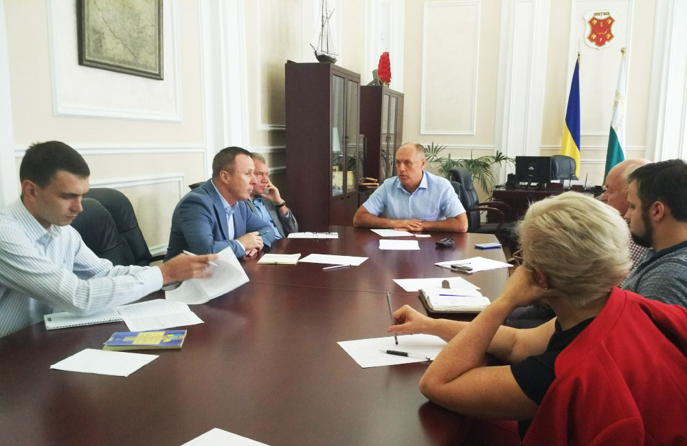 Засідання погоджувальної ради керівників депутатських фракцій із міським головою Полтави