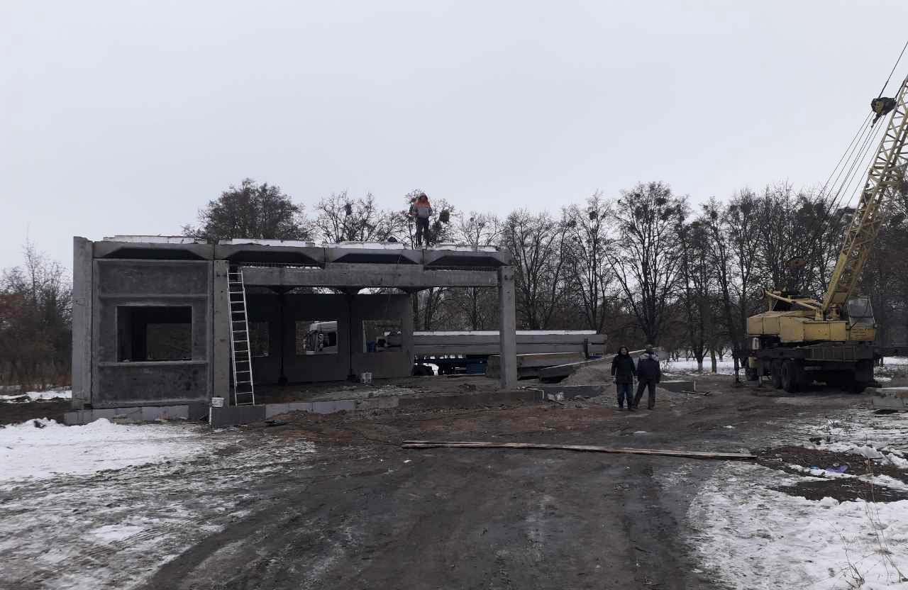 Будівництво амбулаторії в селищі Новооржицьке Оржицького району