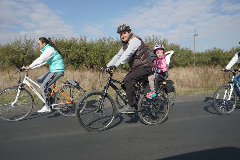У велопробігу взяли участь люди різного віку