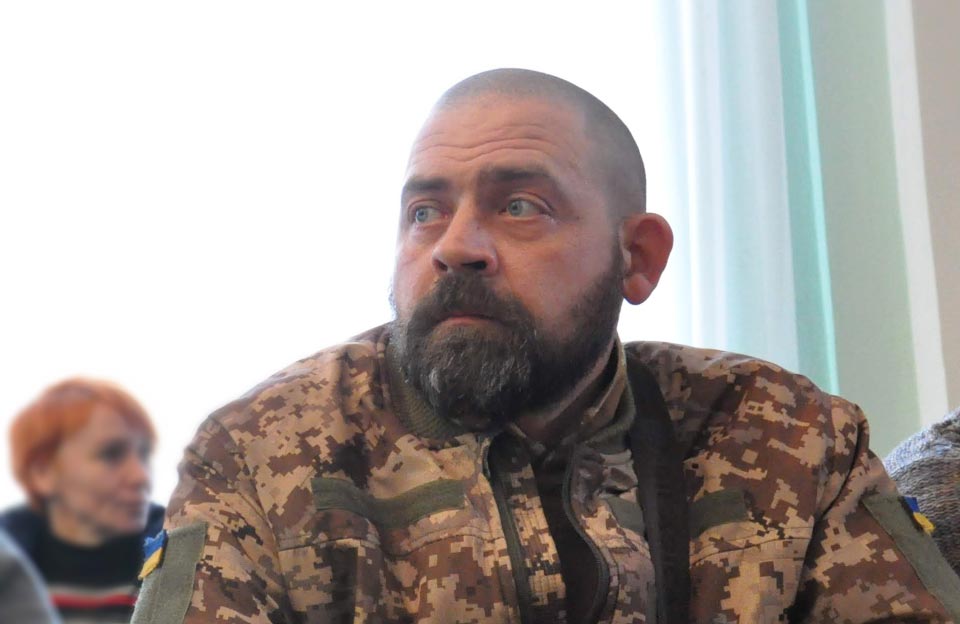 Анатолій Білецький, голова ГО «Полтавський центр ветеранів АТО»