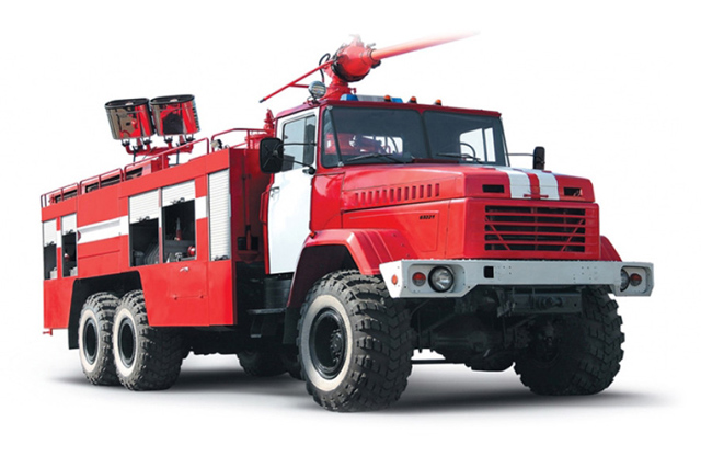 Пожежний автомобіль на шасі КрАЗ-63221
