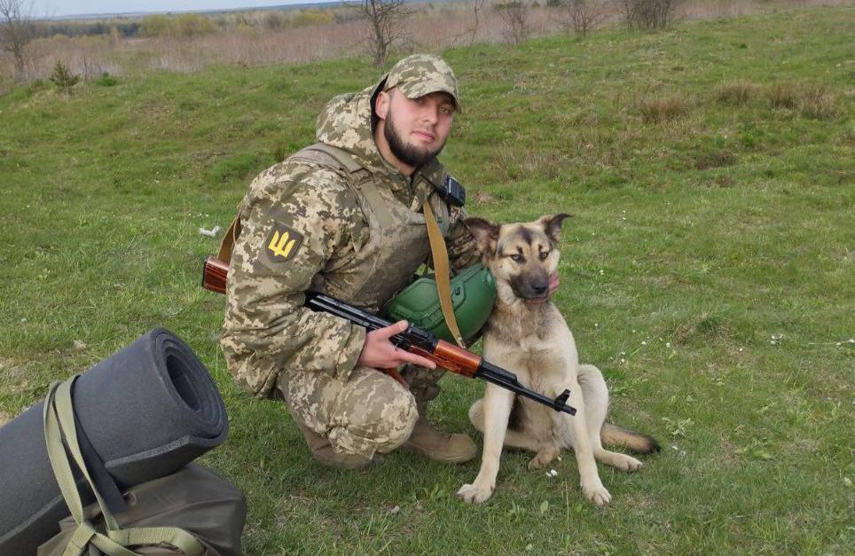 Руслан Гілязов під час військової служби