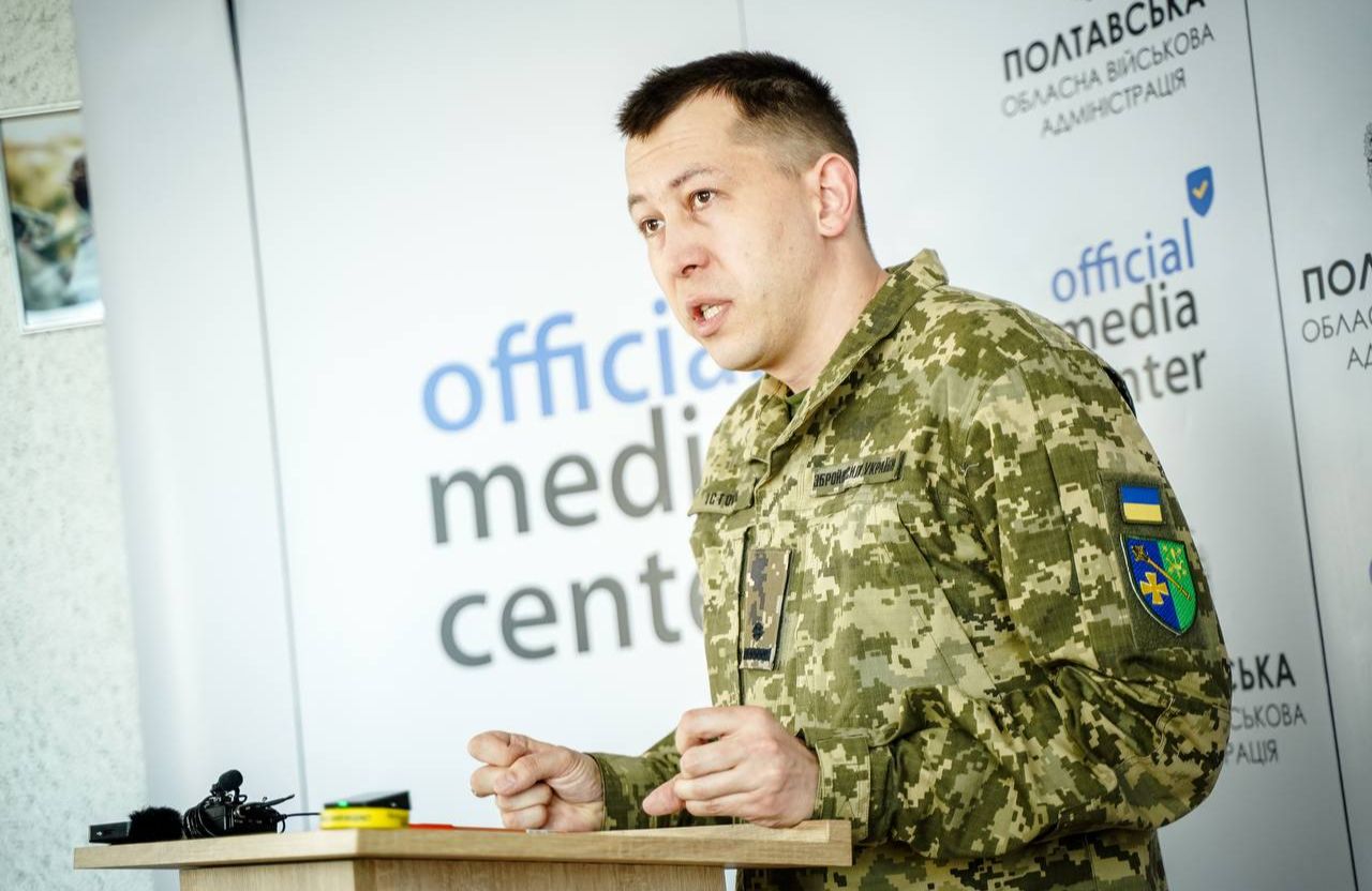 Начальник служби зв’язків з громадськістю Полтавського обласного ТЦК та СП Роман Істомін