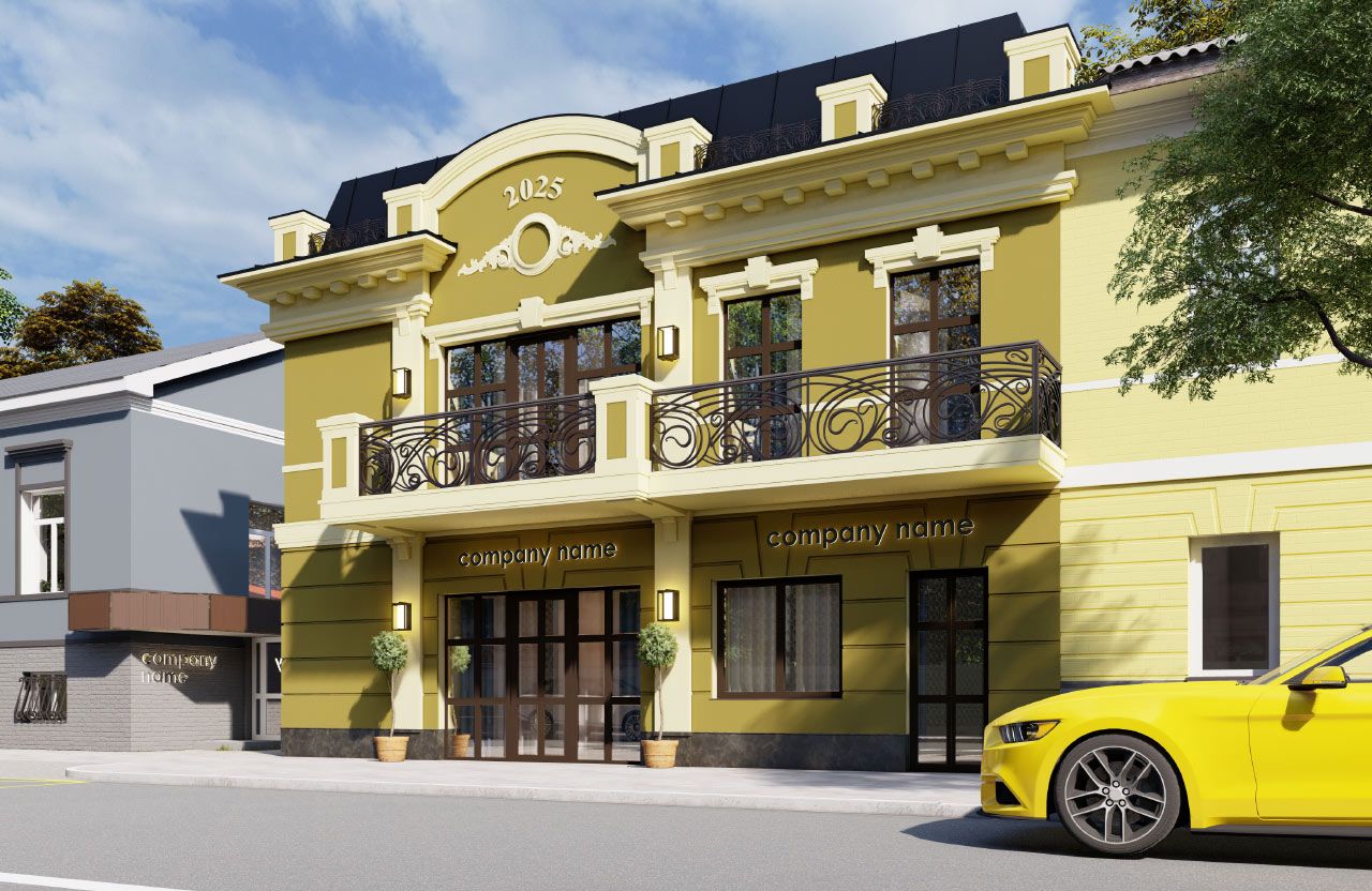 Ескіз прибудови на вулиці Державного Прапора, 10 у Полтаві