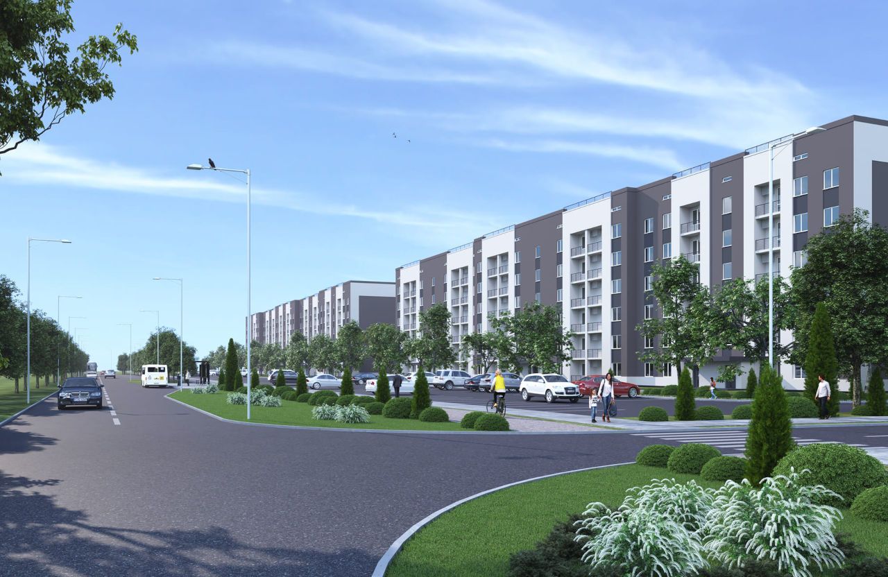 Проект житлової забудови мікрорайону «Лазурний» | ukrbuildinvest.com