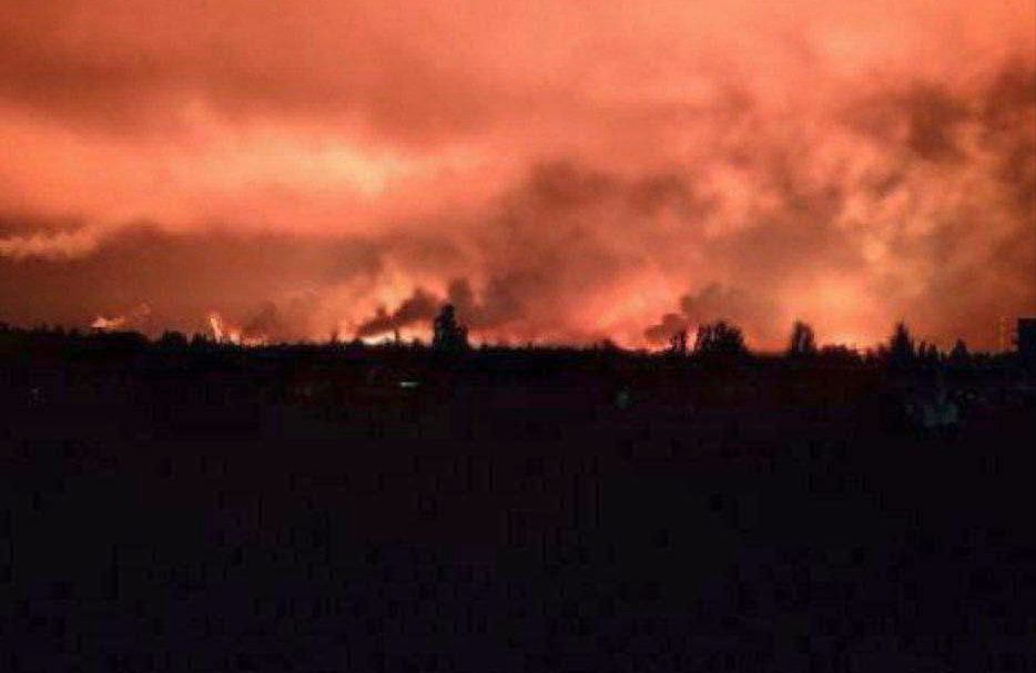 Кременчук після нічної атаки | Фото опубліковано міським головою Кременчука Віталієм Малецьким