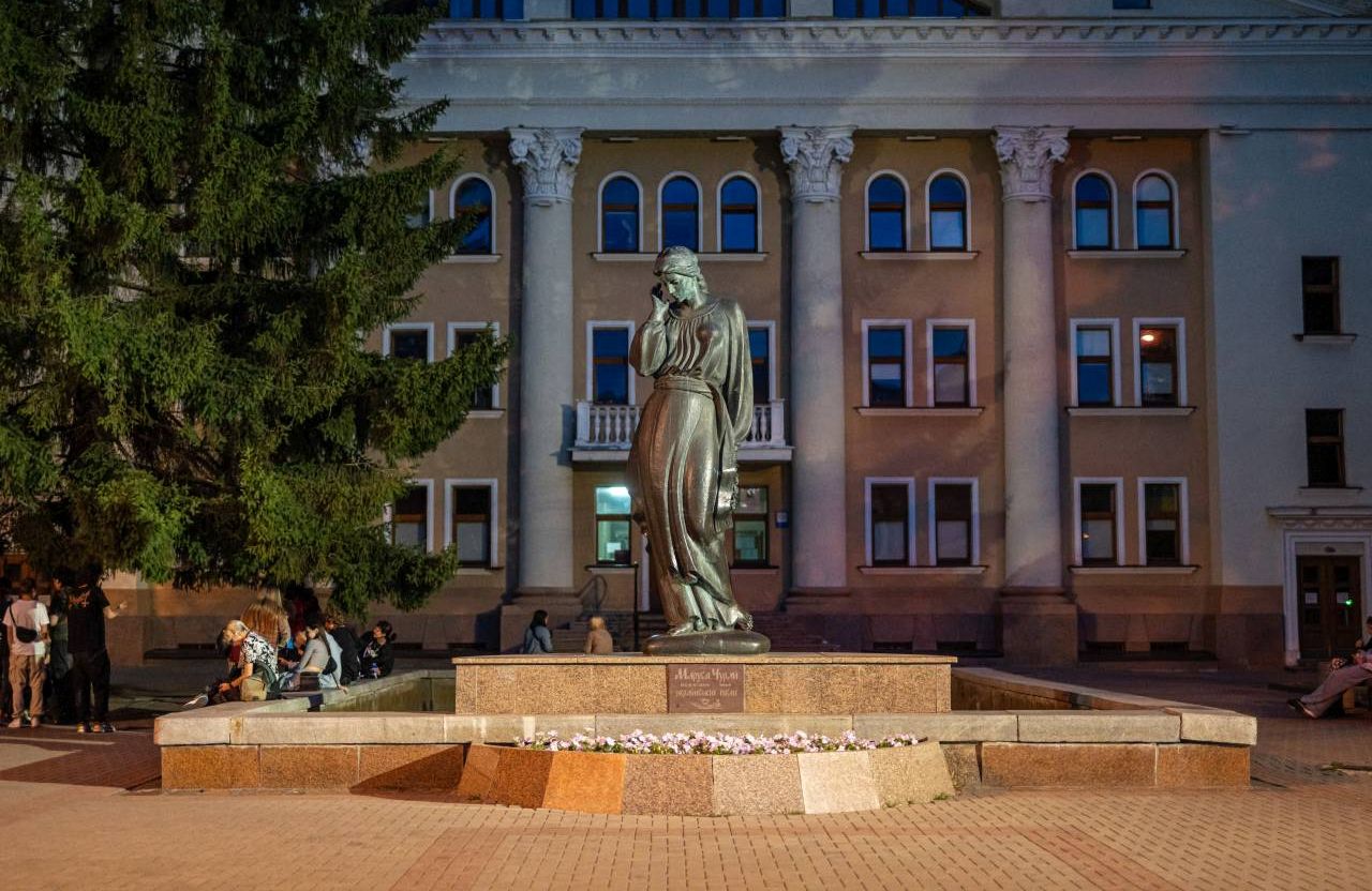 Пам’ятник Марусі Чурай | Фото: пресслужба Полтавської міської ради
