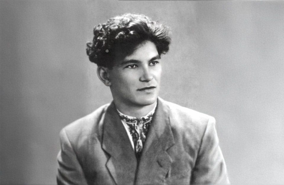 Вадим Гетьман у студентські роки. 1956 рік. Фото: kneu.edu.ua (реставрована версія)