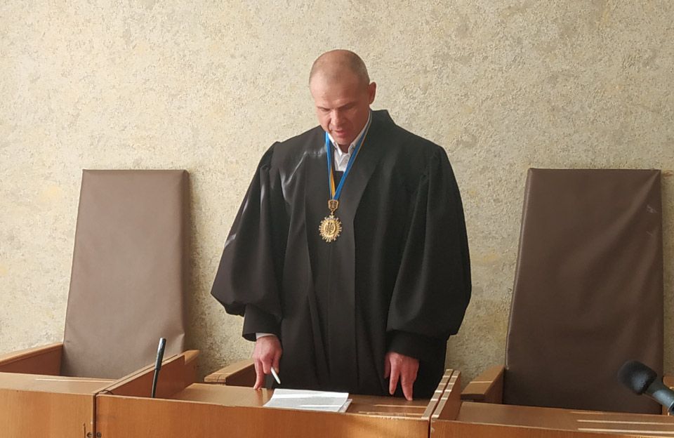 Суддя Едуард Сініцин | Фото: Суспільне Полтава