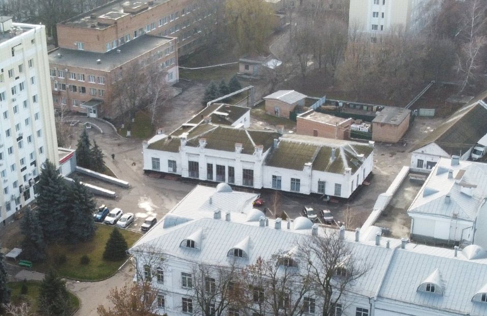 Будівля харчоблоку Полтавської обласної клінічної лікарні ім. М.В. Скліфосовського