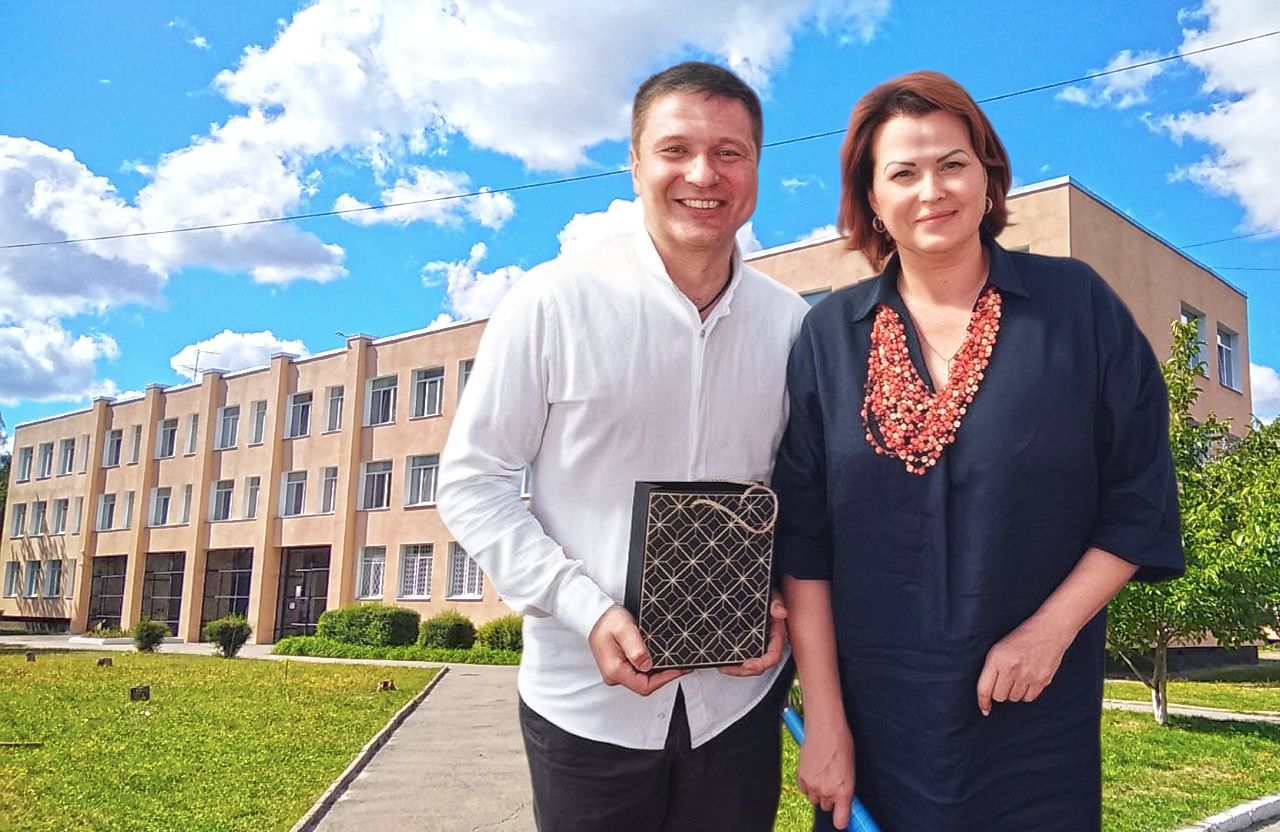 Колаж: Андрій Вахненко, Леся Марталішвілі та ліцей № 29